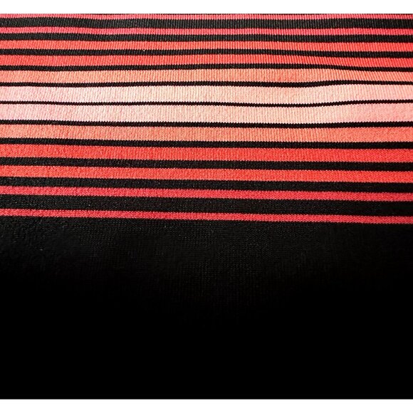 Nike Golf Polo Shirt Mens XL Black Red Pink Gradient Tour Performance Stretchy - Picture 4 of 6